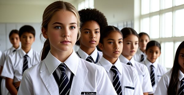 Uniformes scolaires en coton 100 % : confort et durabilité assurés